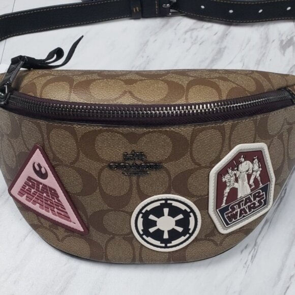 Coach x Star Wars Fanny Pack with Patches ‎ NWT - Picture 3 of 6